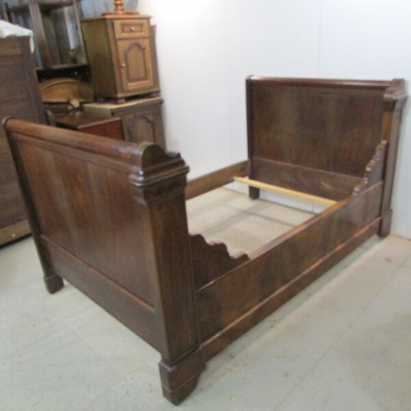 Boat rollers Louis Philippe bed