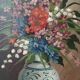 Still life with bouquet of flowers