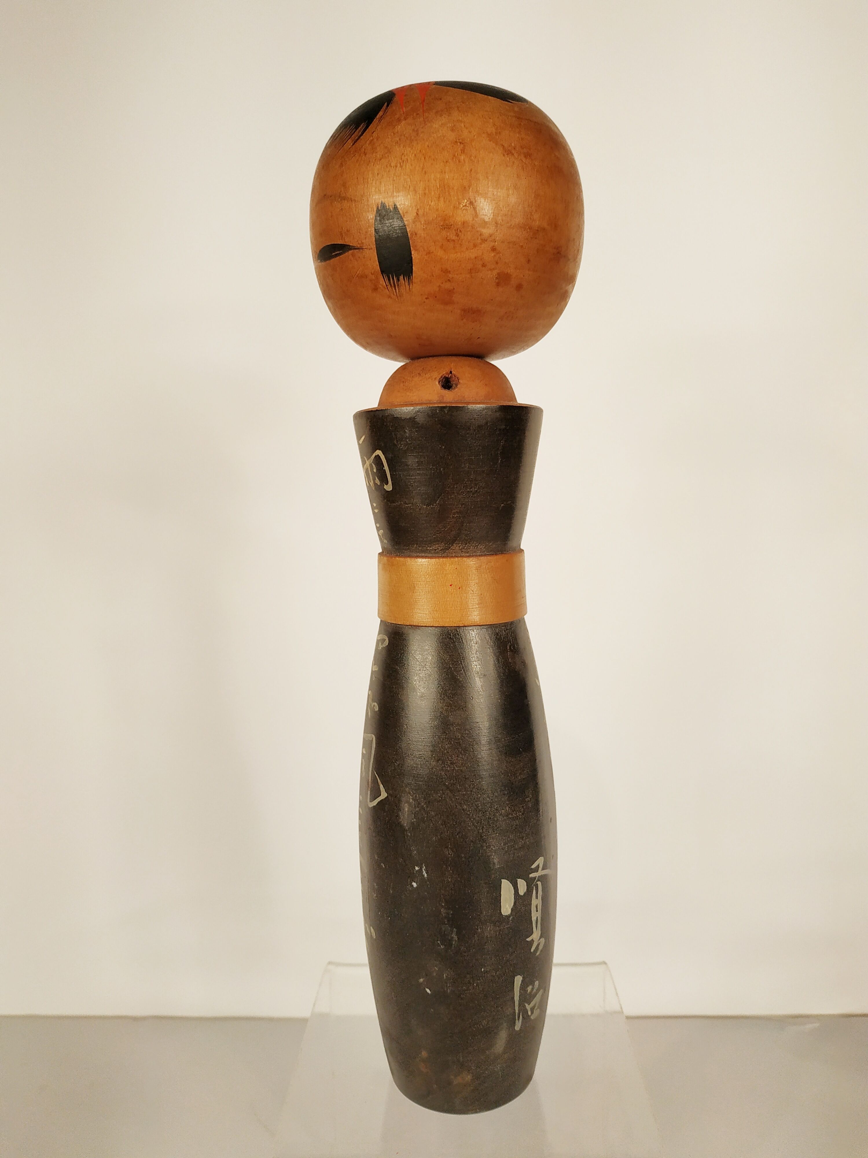 Kokeshi Doll in wood, circa 1960, Japan