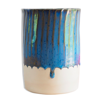 Light blue vase