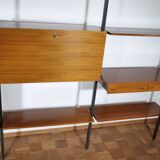 Mid-Century Teak Modular Wall Unit and Room Divider from Italy, 1960s