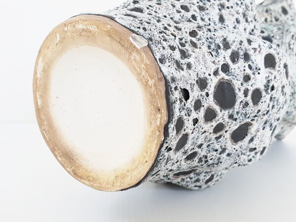 Vase façon roche 1960
