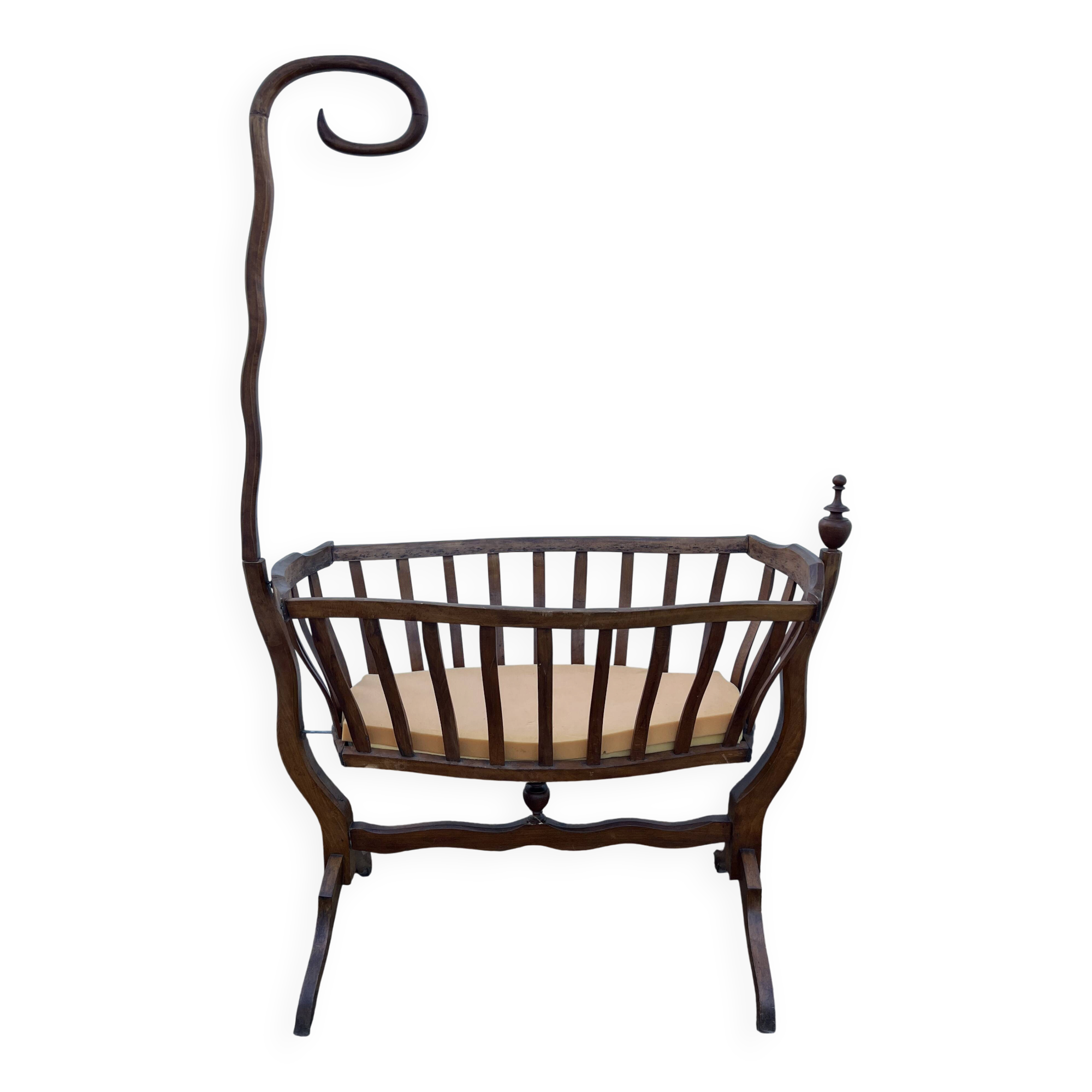Antique cradle. Early 20th century.
