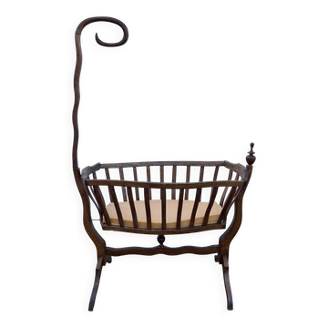 Antique cradle. Early 20th century.