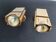 Pair of 1970s loft-style space age wall spotlights