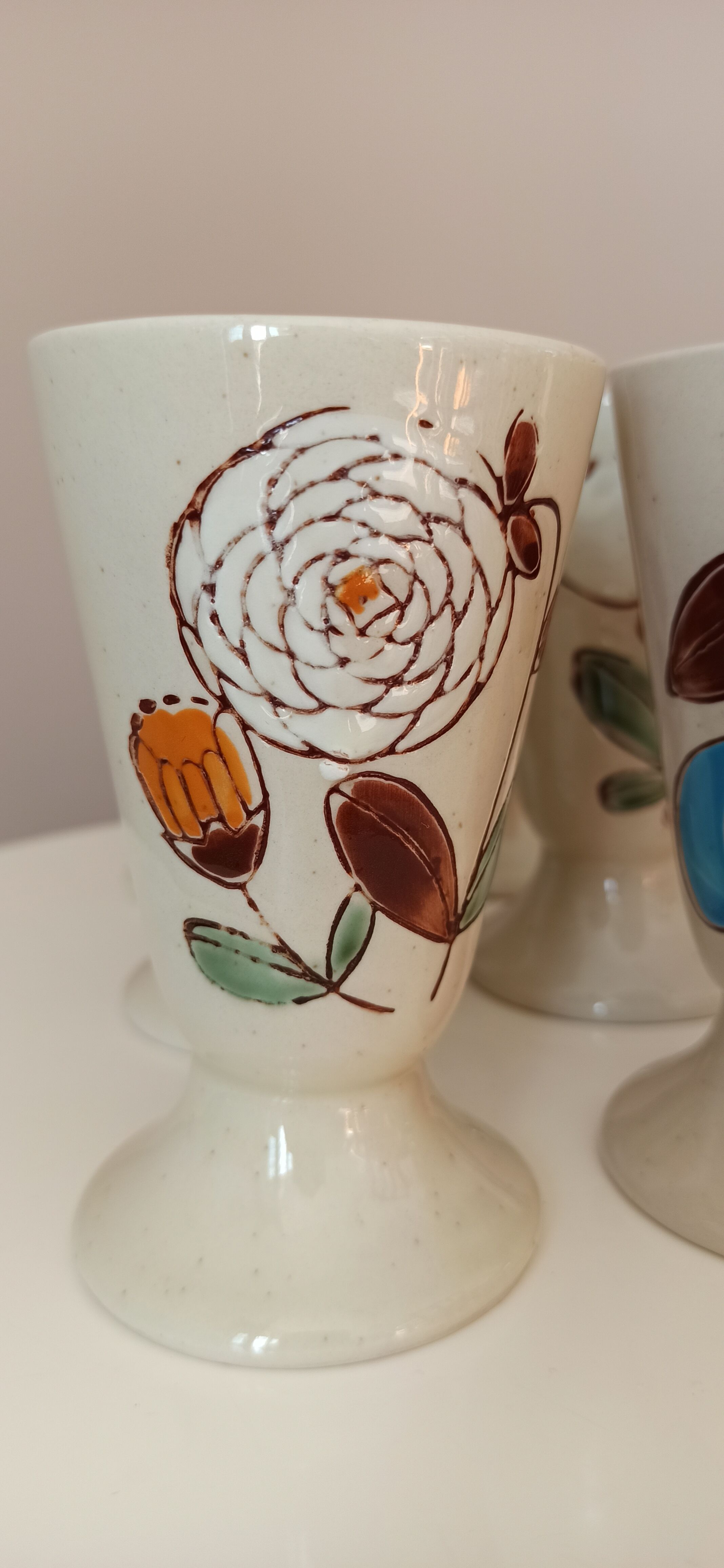 Mazagrans en grès vintage
