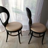 Set of 2 Baumann mouette bistro chairs