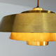 Hanging lamp Nova Brass Jo Hammerborg for Fog & Morup