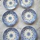 6 assiettes Gien