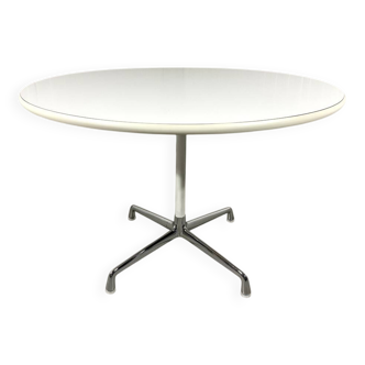 Table de salle à manger ronde Charles & Ray Eames, Herman Miller, années 1960