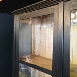 Large glazed Parisian wardrobe, showcase.