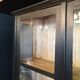 Large glazed Parisian wardrobe, showcase.