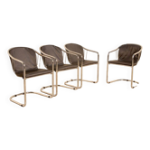 Set of 4 chairs 80's