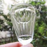 4 anciens verres à liqueur de style bistrot