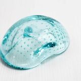 Bubble glass ashtray