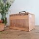 Small wooden chest - old trunk