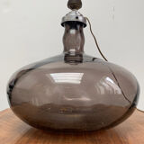 Glass lamp base