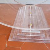 Table basse 70 plexi et verre