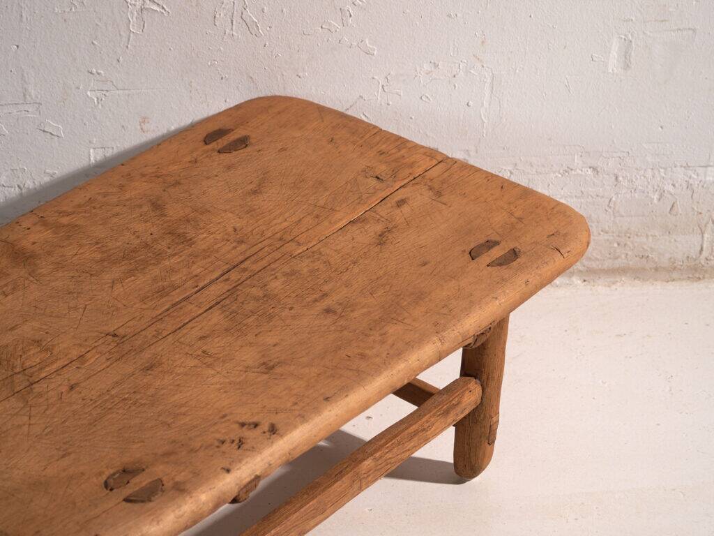 Antique pine coffee table – China, circa 1890