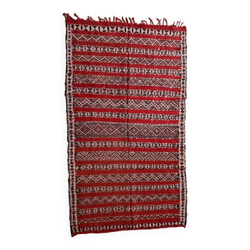 Moroccan Kilim Zemmour Rug - 302 x 173 cm