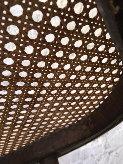 4 cannate bistro chairs