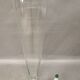 Large Trumpet Vase in Blown Glass Height 106 Cm