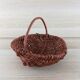 Panier en osier tressé