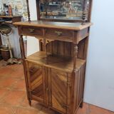 Meuble desserte en noyer