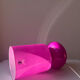 Lampe à poser LYKTA rose fuchsia, IKEA vintage