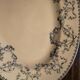 Plat ovale ou grand ravier en faïence Sarreguemines modèle Mozart