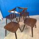 Chaises scandinave type Baumann