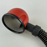 60s 70s table lamp clamp lamp gooseneck space age design metal