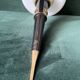 Brass torch sconce