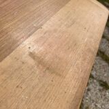 Antique solid wood desk