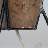 Brutalist Table Lamp in Ceramic and Iron, 1950s €1,200