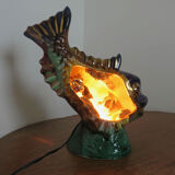 Lamp " fish " Vallauris 60s