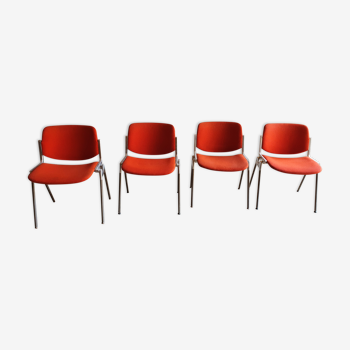 Set of four chairs Castelli DS 106
