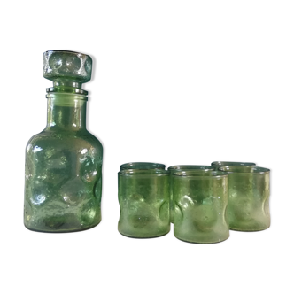 Service carafe et 6 verres