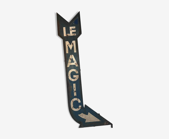 Enseigne publicitaire le magic