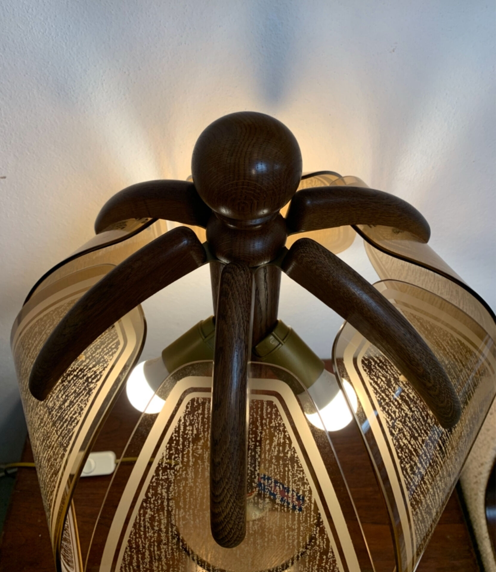 Vintage lamp Hustadt Leuchten 70/80
