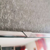 Chrome rectangular mirror 62x92cm