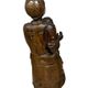 French School of the 17th century: a very large sculpture depicting a maternity.