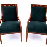 Ensemble de fauteuils, Europe du Nord, vers 1890.