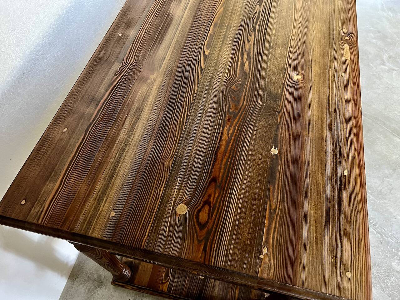 Table - 50s drapery console