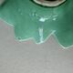 Set of 2 leaf-shaped bowls, Sarreguemines France