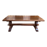 Monastery coffee table in solid mahogany