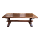 Monastery coffee table in solid mahogany