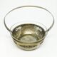 Basket sugar bowl Art Nouveau, silver-plated brass, Austria, 1920s