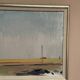Original Mid Century Swedish Oil on Panel – “Landscape” by Unknown Artist