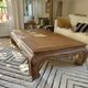 Solid wood coffee table